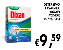 èccoMI Detersivo lavatrice Dixan polvere offerta