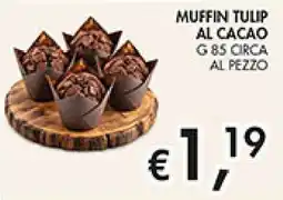 Superstore Coal Muffin tulip al cacao offerta