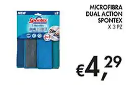 Superstore Coal Microfibra dual action spontex offerta