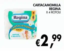èccoMI Cartacammomilla Regina offerta
