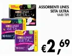 èccoMI Assorbenti Lines Seta Ultra offerta