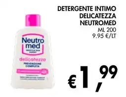 èccoMI Detergente intimo delicatezza Neutromed offerta