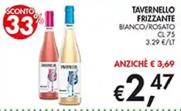 Superstore Coal Tavernello frizzante bianco/rosato offerta