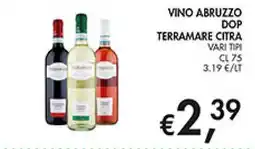 Superstore Coal Vino Abruzzo DOP Terramare Citra offerta