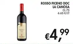Superstore Coal Rosso Piceno DOC La Canosa offerta