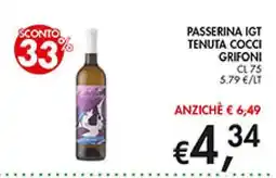 Superstore Coal Passerina IGT Tenuta Cucci Grifoni offerta