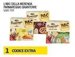 Coal L'ABC della merenda Parmareggio Granterre offerta