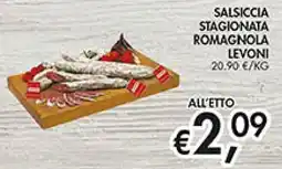 Superstore Coal Salsiccia stagionata romagnola Levoni offerta