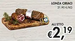 Superstore Coal Lonza Ciriaci offerta
