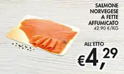 Superstore Coal Salmone norvegese a fette affumicato offerta