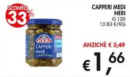 Superstore Coal Capperi medi Neri offerta