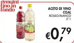 Superstore Coal Aceto di vino Coal offerta