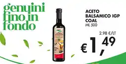 Superstore Coal Aceto Balsamico IGP Coal offerta