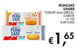 Superstore Coal Plumcake Kinder offerta