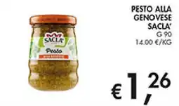 Superstore Coal Pesto alla genovese Sacla' offerta