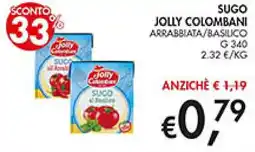 Superstore Coal Sugo Jolly Colombani Arrabbiata/Basilico offerta