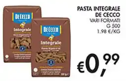 Superstore Coal Pasta integrale De Cecco offerta