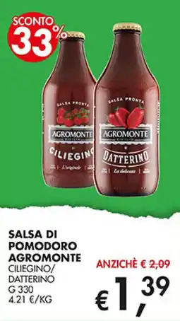 Superstore Coal Salsa di pomodoro Agromonte offerta