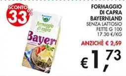 Coal Formaggio di capra Bayernland offerta