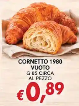 èccoMI Cornetto 1980 vuoto offerta