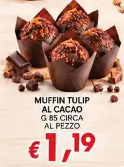 èccoMI Muffin Tulip al cacao offerta