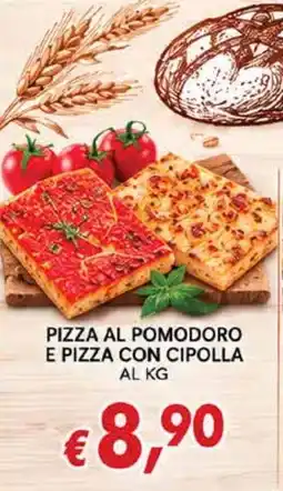 èccoMI Pizza al pomodoro e pizza con cipolla offerta