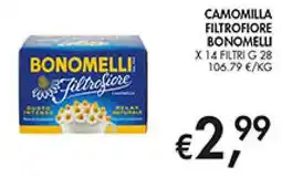 Superstore Coal Camomilla filtre fiore Bonomelli offerta