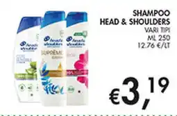 Coal Shampoo Head & Shoulders offerta