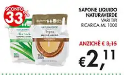 Coal Sapone liquido Naturaverde offerta