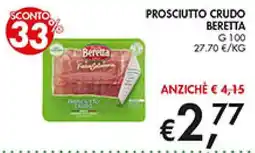 Superstore Coal Prosciutto crudo Beretta offerta