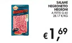 Superstore Coal Salame negronetto negroni offerta