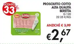 Superstore Coal Prosciutto cotto alta qualità Beretta offerta