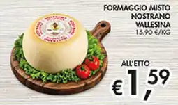 Coal Formaggio misto nostrano vallesina offerta