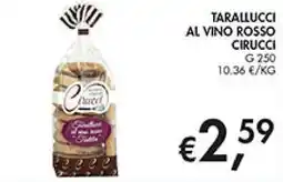 Coal Tarallucci al vino rosso Cirucci offerta
