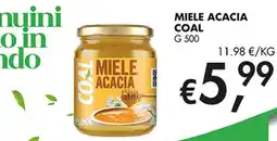 Coal Miele acacia Coal offerta