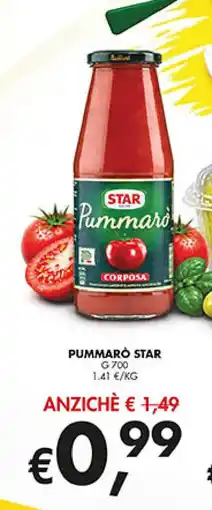 Superstore Coal Pummarò Star offerta