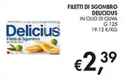 Superstore Coal Delicius Filetti di Sgombro offerta