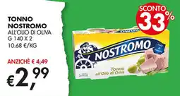 Superstore Coal Tonno Nostromo all’Olio di Oliva offerta
