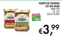 Superstore Coal Filetti di tonno As Do Mar offerta