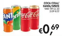 Superstore Coal Coca Cola/Fanta/Sprite offerta
