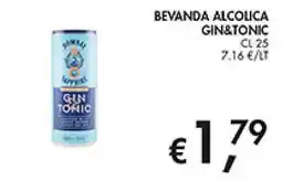 Superstore Coal Gin Tonic offerta