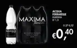 Superstore Coal Acqua Ferrarelle Maxima offerta