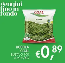 Coal Rucola Coal offerta