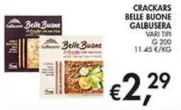 Superstore Coal Crackers Belle Buone Galbusera offerta