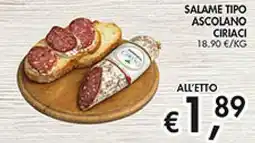Coal Salame tipo ascolano Ciriaci offerta