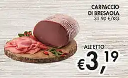 Coal Carpaccio di bresaola offerta