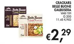 Coal Crackars belle buone galbusera offerta