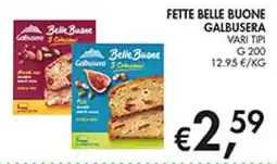 Coal Fette belle buone Galbusera offerta