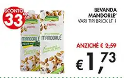 Coal Beveranda mandorle' offerta