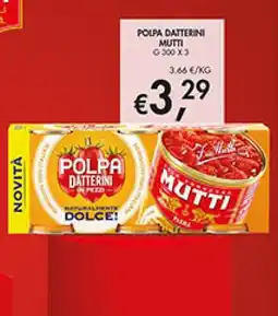 Coal Polpa Datterini Mutti offerta